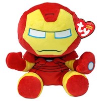 Ty Iron Man Marvel Avengers Beanie Baby Weich PlüSch Teddy Spielzeug FüR Kinder