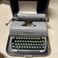Vintage Remington Letter-Riter Typewriter With Case And Working Key thumbnail