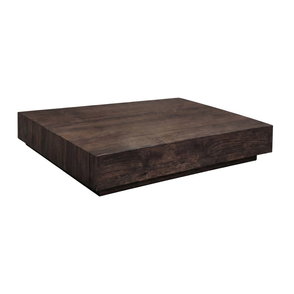 Table basse York 80cm marron idéale pour vos apéritifs entre amis