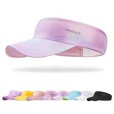 Kids Sun Visor Hats For Girls Boys Lightweight Cooling Stretchy Sports Cap