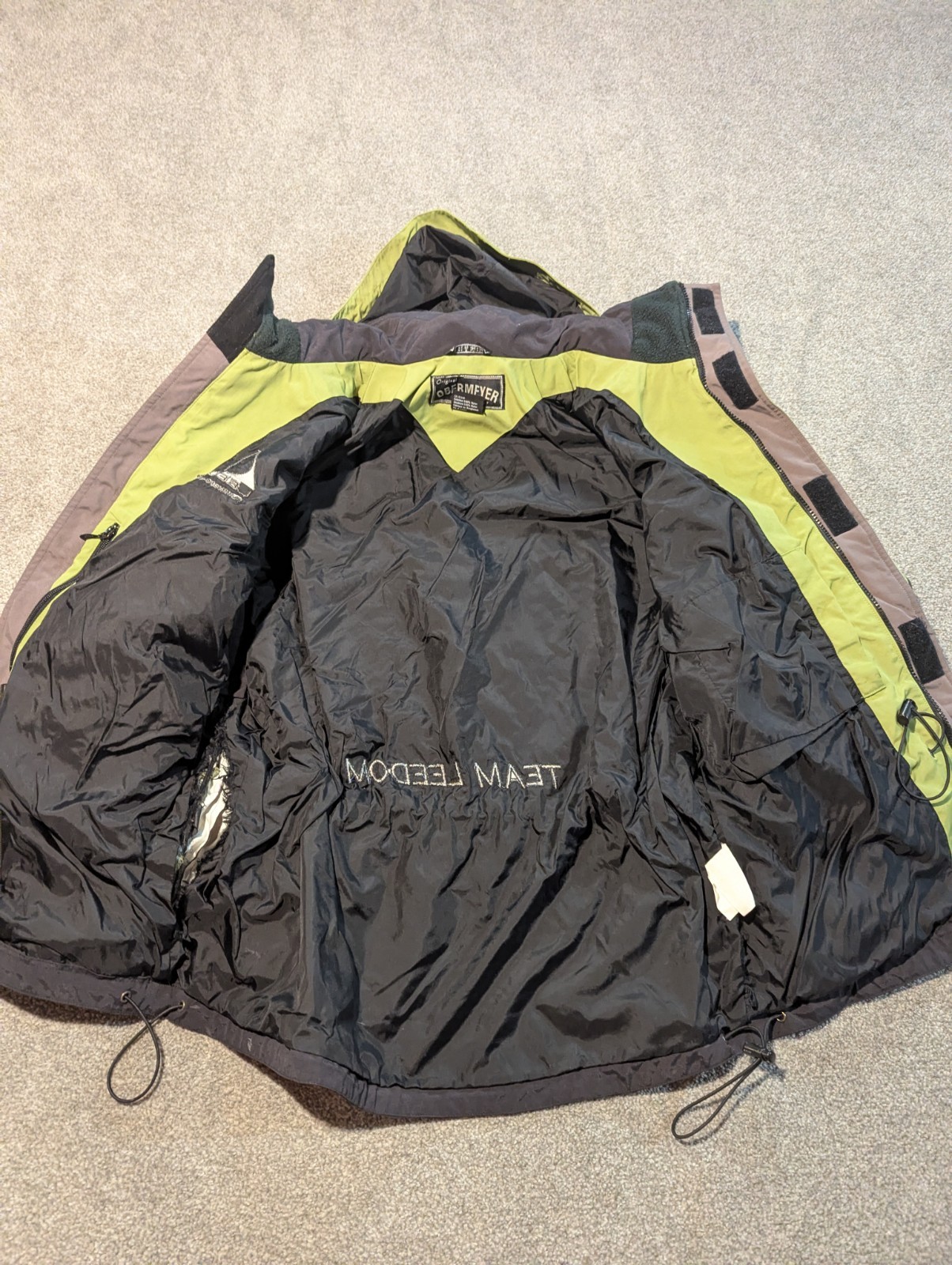 Obermeyer Jacket Mens Medium Summit Shell Team Le… - image 8