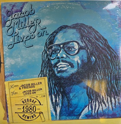 Jacob Miller Lives On 1980 LP Album Vinyl Record Reggae VP Records