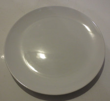 Ikea FÄRGRIK 22610 Speiseteller 27 cm weiß glänzend Teller flach Blau Dinera