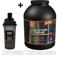 Reflex Official Nutrition One Stop Xtreme 4.3kg Fast Delivery Free Reflex Shaker Reflex Official Nutrition One Stop Xtreme 4.3kg Fast Delivery Free Reflex Shaker