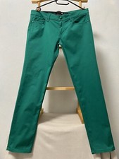 LOVE Moschino Women's Green Trousers Size 34 / W 35
