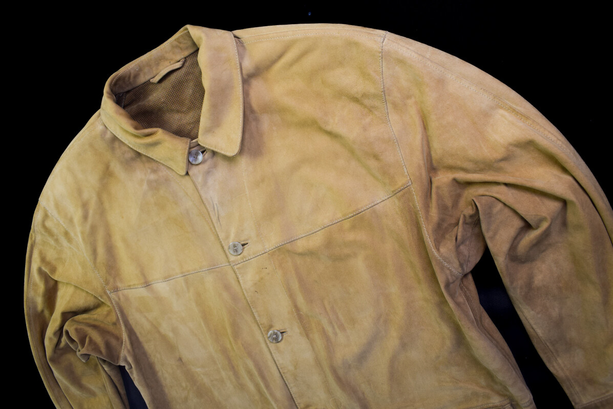 ALTRA Bally Giacca di Pelle Vintage Cappotto Coat Leather Jacket Giacca Chaquetta 52 M L