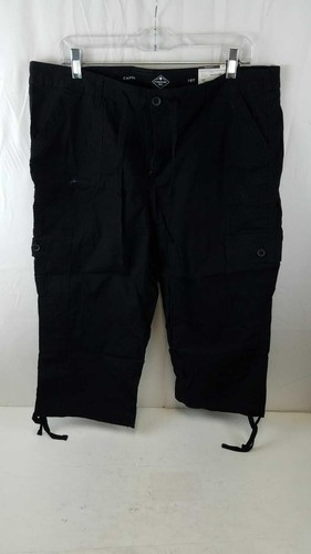 Black Capri Pants Size 16 Tall | eBay