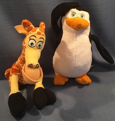 Penguins Of Madagascar Skipper Plush / The Penguins of Madagascar Baby Rico 10 Plush Toy Factory
