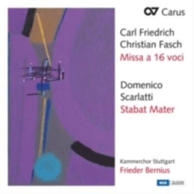 KAMMERCHOR STUTTGAR/FRIEDER BERNIUS: FASCH: MISSA A 16 VOCI/SCA - CD *BRAND NEW*
