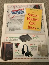 1990s RADIO SHACK Catalog TANDY 1000 RLX-HD COMPUTER 1100 FD NOTEBOOK DESKMATE