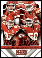 2015 Score Team Leaders Smith/Charles/Houston/Travis Kelce Kansas City Chiefs