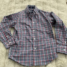 Boys Izod Button-Down Dress Shirt Small 8