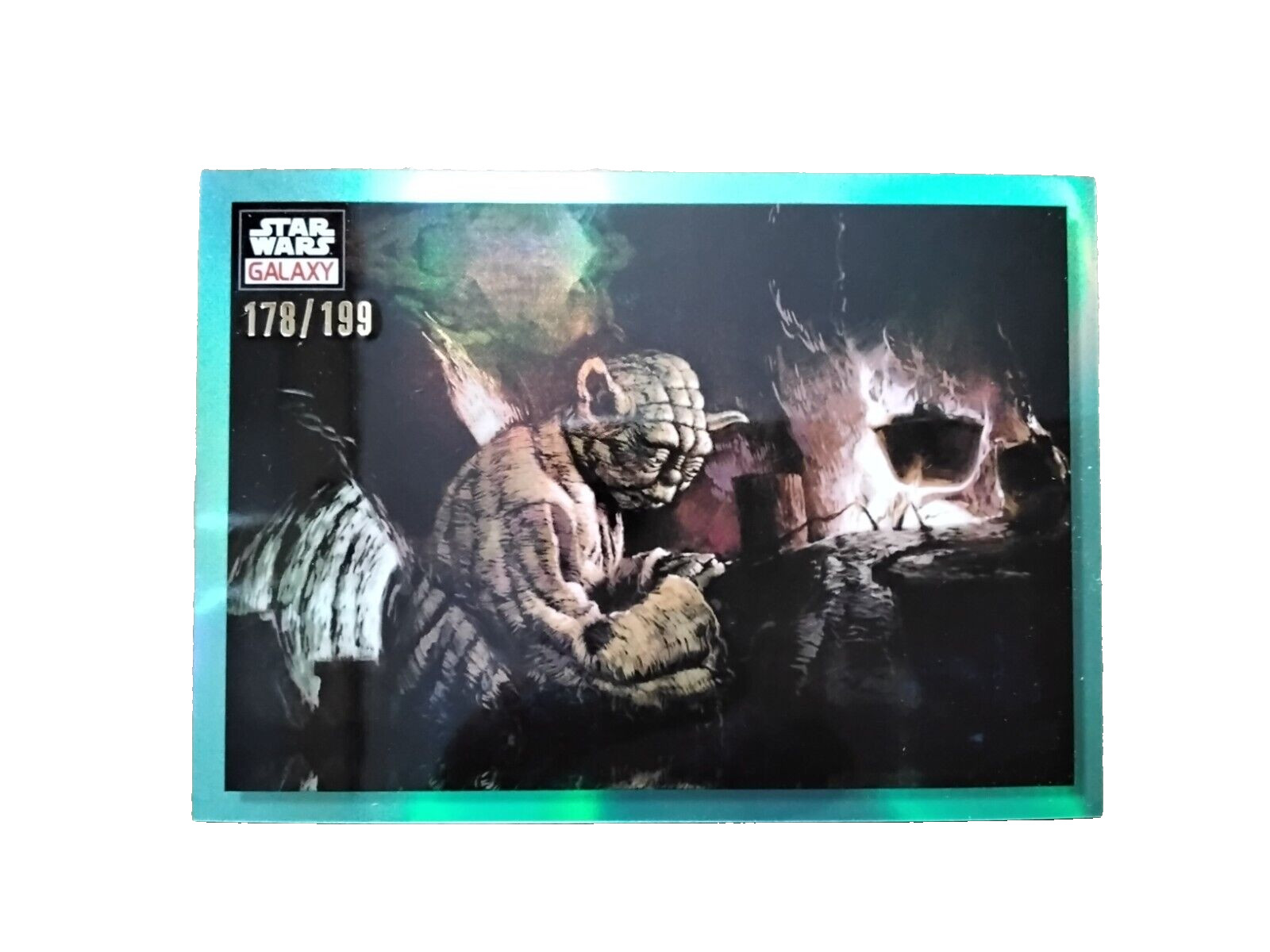 2023 Star Wars Chrome Galaxy Aqua /199 Night Must Fall #99