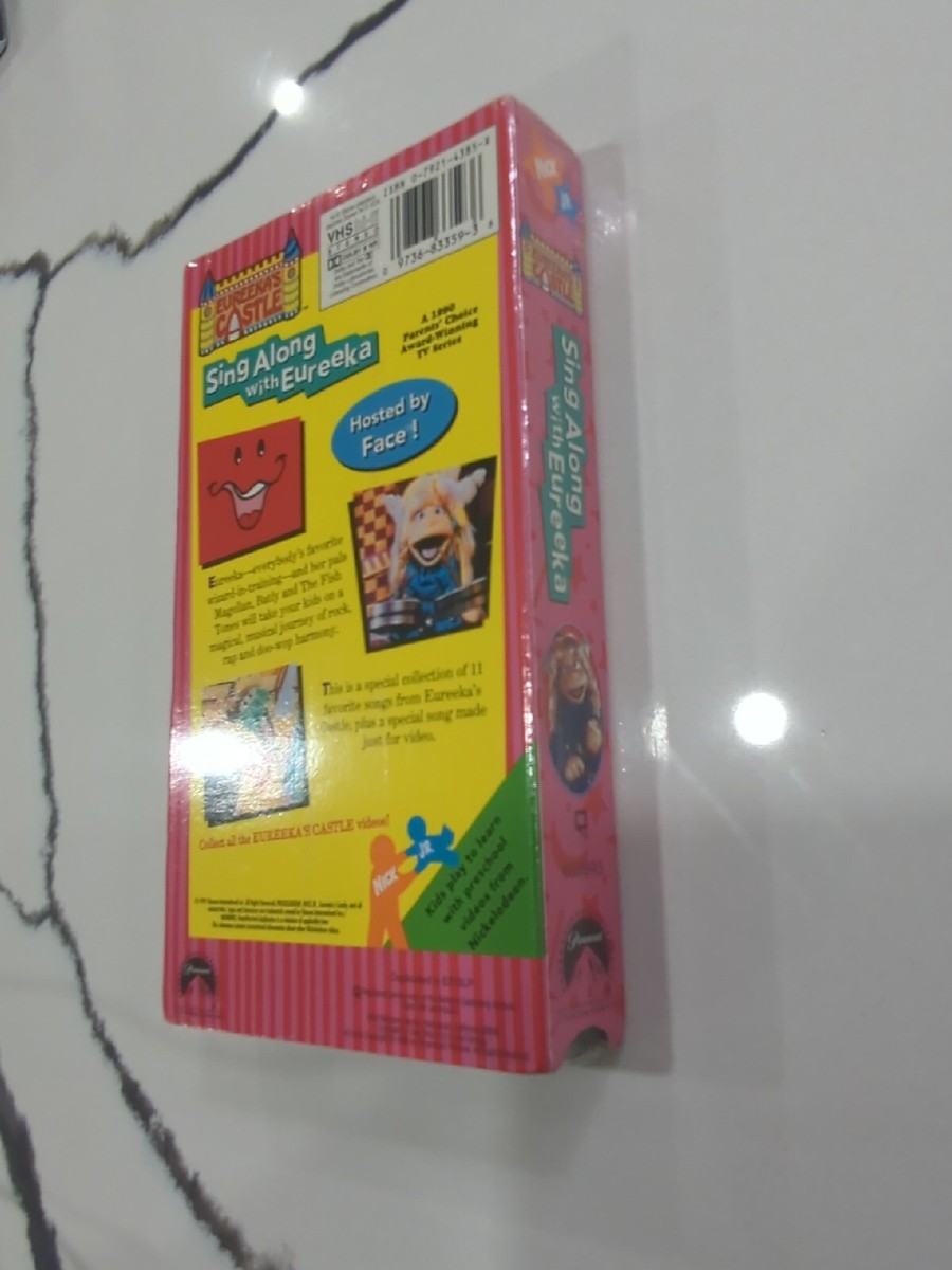 Nickelodeon Nick Jr Eureeka's Castle Sing Along VHS Screener New