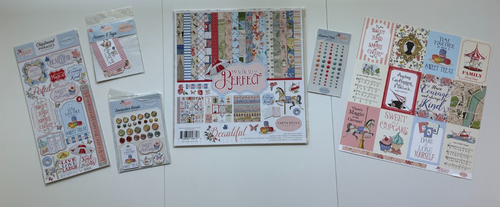 Carta Bella 12 x 12 Scrapbook Kit-Variations-Practically Perfect, Snow Fun, More - Picture 12 of 42