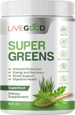 Live Good super greens powder.