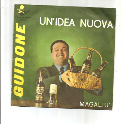 LENKER 45 Umdrehungen ''Eine neue Idee / Magaliù'' Geschenkscheibe SPLUGEN BRAU mint c/copert