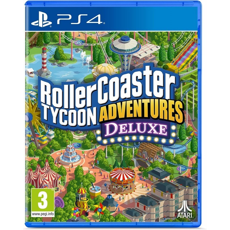 ROLLERCOASTER TYCOON ADVENTURES DELUXE EDITION PS4 PAL ESPAÑA NUEVO FISICO