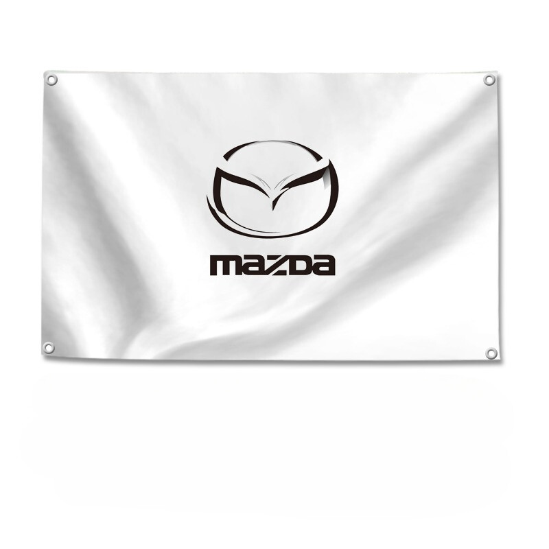 Caterpillar Flaggen-Banner - 0,6x2,4 M, Polyester, UV-beständig, Für Garage, Männerhöhle, Deko
