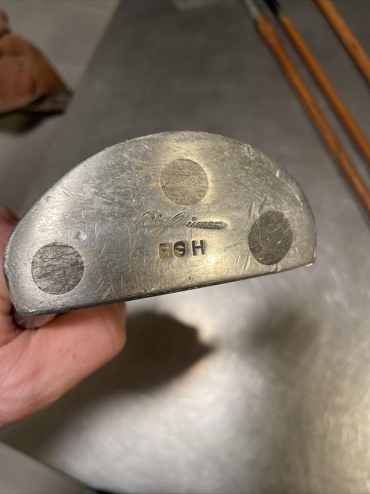 Hickory Shaft Golf Clubs Burke Grand Prize, Spalding KroFlite & Otey