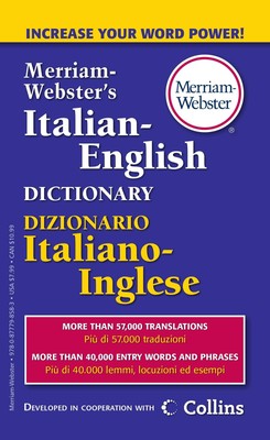 Merriam-Webster s Italian-English Dictionary (English, Italian and Multili...
