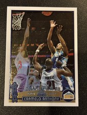 2003-04 Topps Chrome Carmelo Anthony Rookie Card! Future Hall of Famer 🔥🔥🔥