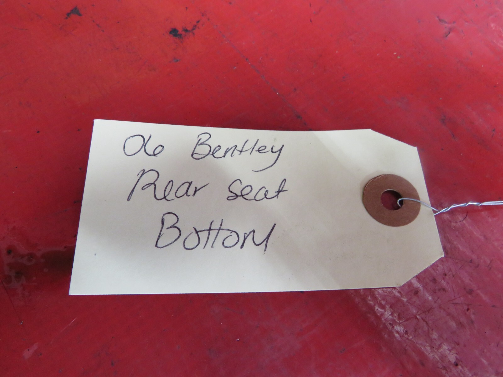 2006 BENTLEY FLYING SPUR REAR SEAT LOWER BOTTOM CUSION OEM