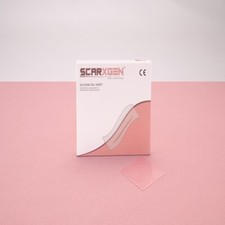 Scarxgen Silicone Gel Sheet Scar Pack of 5 Large Scars Post-Burn 12CM X 15CM