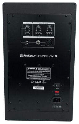 2) Presonus Eris Studio 8 Powered Active 8