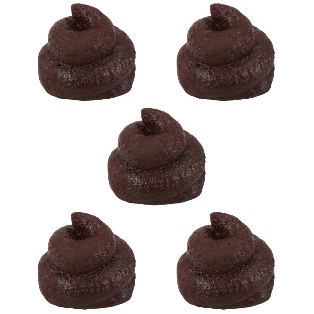 5pcs Fake Poop Keys Hider Fake Poop Key Security Safe Box Simulation