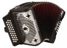 Hohner Panther Diatonic Accordion in Key Of SOL Model 3100GCF AUTHORIZE DEALER