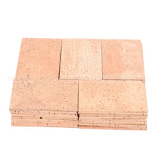 50PCS Professioanl Natural Sax Saxophone Neck Cork Sheet For Saxophone 2mm