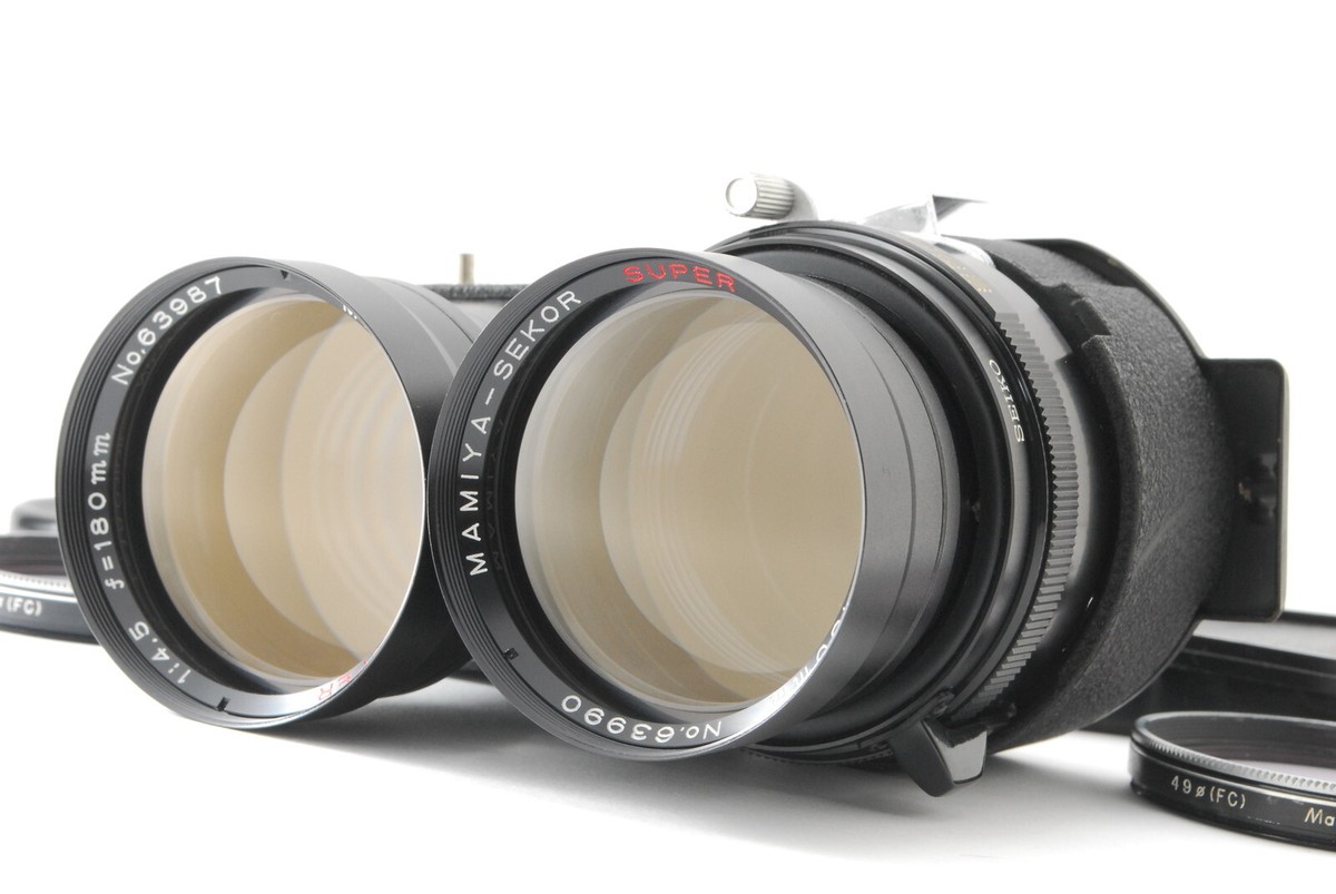 A- Mint] Mamiya SEKOR SUPER 180mm f/4.5 TLR Lens for C330