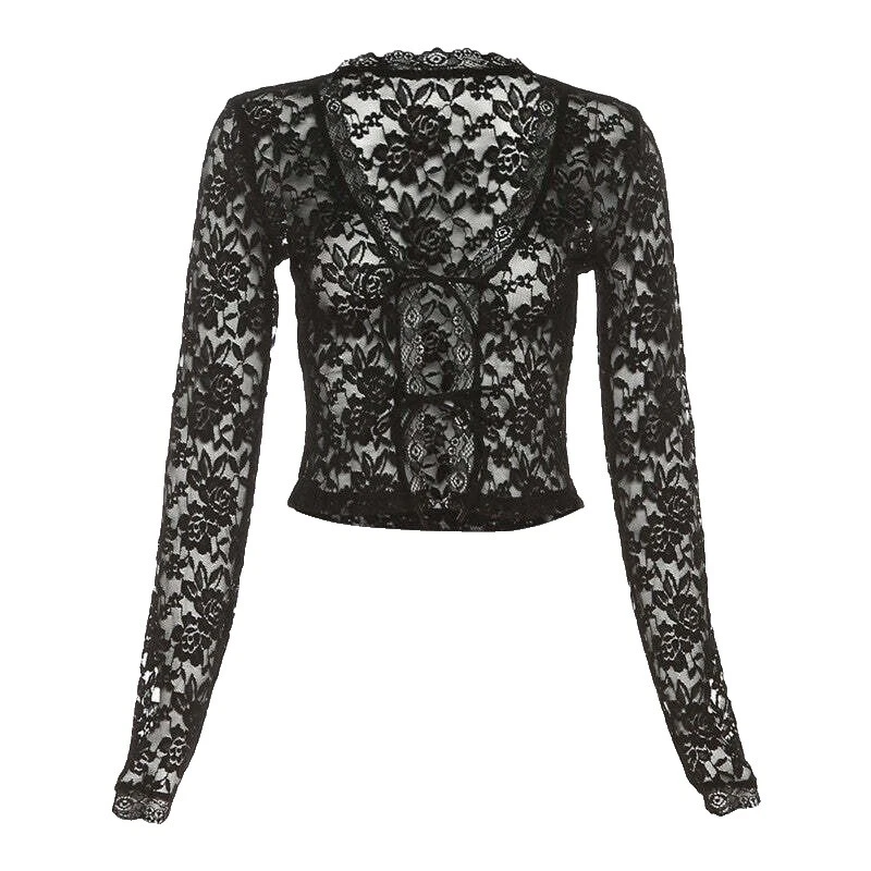 Lace Black Fashion Necklaces & Pendants