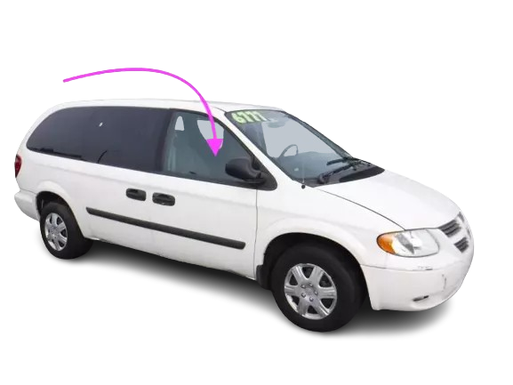 Fits 01-03 Chrysler Town& country, Voyager /Dodge Caravan Front