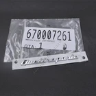 Genuine Maserati Quattroporte Interior badge emblem 1 Piece #670007261 Brand New