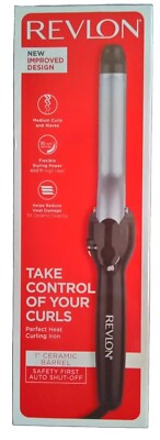 Revlon Perfect Heat Triple Ceramic Curling Iron 1 in