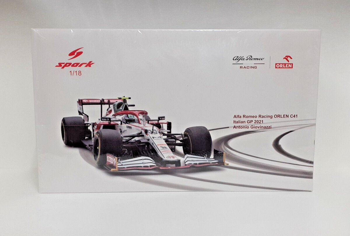 1 18 SPARK 18S603 Alfa Romeo Racing ORLEN C41 Italian GP 2021 #99