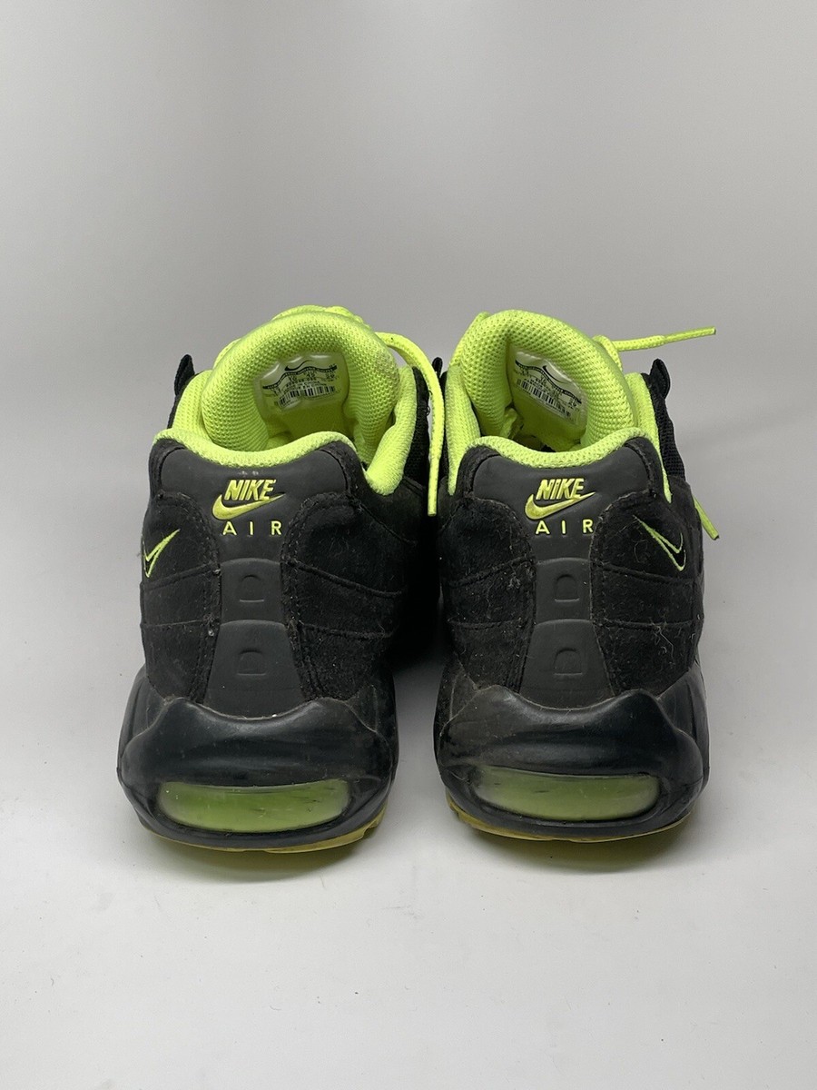 Nike Air Max 95 Mens Black Volt Casual Shoes 609048-090 Mens Size