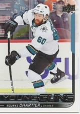 2018-19 Upper Deck Young Guns #495 Rourke Chartier - Rookie