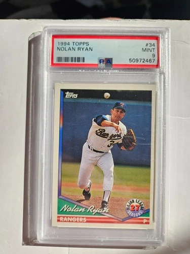 1994 Topps Nolan Ryan #34 PSA 9
