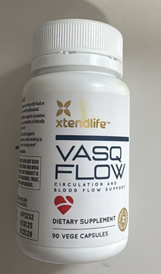 Xtendlife VasQFlow - 90 Vege Capsules