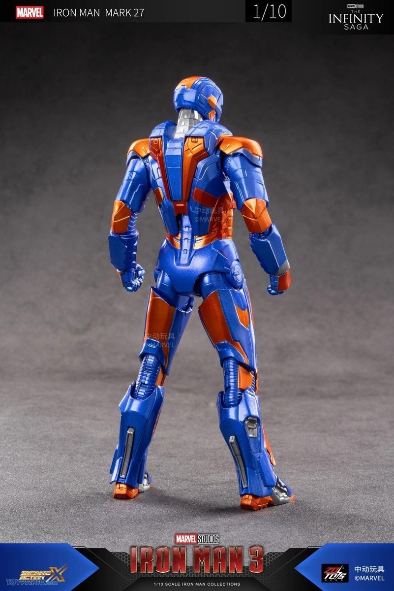 Marvel Iron Man 3 Disco Mark 27 MK27 XXVII Ironman Toy Action