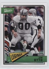 2018 Panini Classics Legends Red Back /299 Jim Otto #166 HOF 0q3
