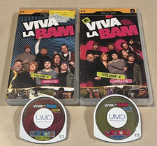 Viva La Bam Sony PlayStation Portable/PSP UMD Video LOT 2 Volume 3/4 UNRATED