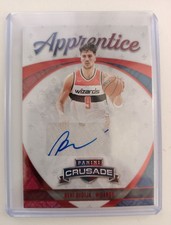 2021-22 Panini Chronicles - Apprentice Signatures Deni Avdija #APP-DAV Red