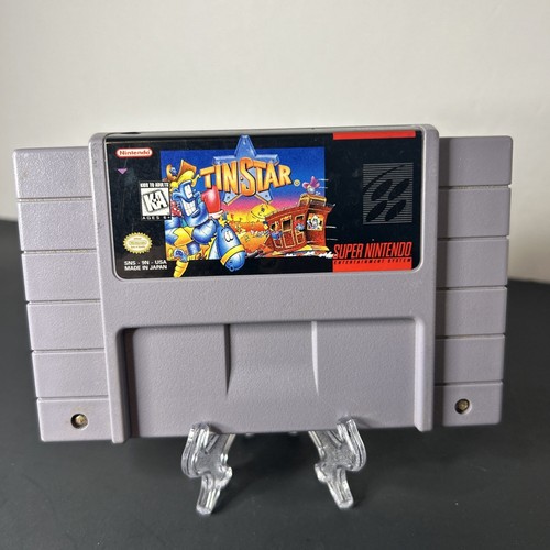 Tin Star Super Nintendo Entertainment System Nice Label SNES - Picture 1 of 3