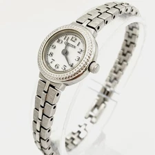 Citizen Kii Round Eco-Drive 15cm Silver Watch Tested Stylish Timepiece