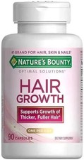 Nature's Bounty Hair Growth Support Essential Vitamins 90 Capsules - Exp 2028