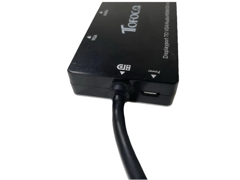 Mini DisplayPort Thunderbolt Male To DVI HDMI VGA Adapter Converter Cable 4 in 1 - Image 3 of 4